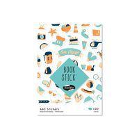 Carnet de 660 gommettes book stick voyage - Maildor