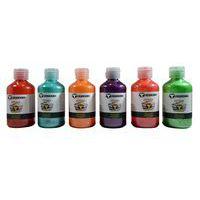Assortiment de 6 flacons de 250ml d’encre à dessiner nacrée