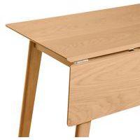 Table Tori 120 x 75 cm 1 abatant chêne thumbnail image 3
