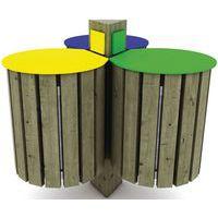 Poubelle Dinard 150L - pin - Image principale