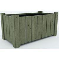 Jardinière Pont Croix rectangulaire Mobextan - Image principale