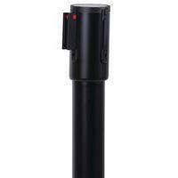 Poteau noir à sangle 5 m - Acier - Socle à roulettes - Manutan Expert - Image 3