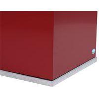 Cendrier-poubelle 72L / Rouge bordeaux - Manutan thumbnail image 6