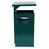 Cendrier-poubelle 72L / Vert - Manutan - Image 2