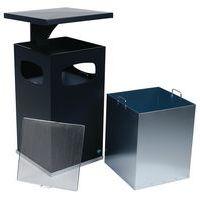 Cendrier-poubelle 72L / Anthracite - Manutan thumbnail image 5