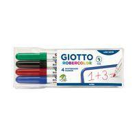 Pochette 4 feutres robercolor pointe fine - Giotto