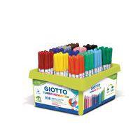 Schoolpack 108 feutres Giotto Turbo Advanced couleurs assorties - Image principale