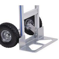 Diable aluminium - Roues semi-pneumatiques - Force 150 kg thumbnail image 10