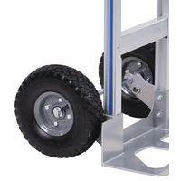 Diable aluminium - Roues semi-pneumatiques - Force 150 kg thumbnail image 3