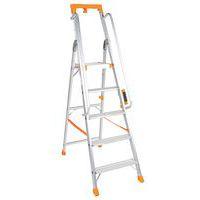 Escabeau professionnel aluminium avec rampe - Manutan Expert - Image 2