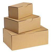 Boîte d'expédition carton kraft multi-usages - À languette - Havane thumbnail image 7