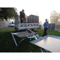 Table de tennis de table Outdoor Park avec bacs de lestage Cornilleau - Image 4