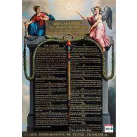 Poster 50x70cm droits de l'homme - Bouchut