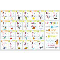 Poster 50x70cm écriture alphabétique - Image principale