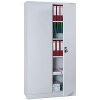 Armoire haute à portes battantes à monter - Largeur 120 cm - Manutan Expert thumbnail image 4