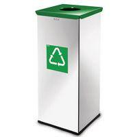 Poubelle métallique Prestige de recyclage 60 L - Image 3