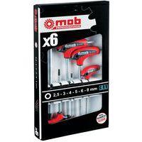 Jeu de 6 Clé mâles en T hexagonales - Mob - Image principale