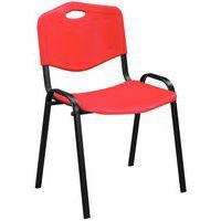 Chaise Fancy - Polypropylène - Stucture noire - Manutan Expert - Image 3