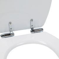 Abattant WC MDF blanc thumbnail image 2