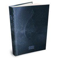 Agenda journalier techno bleu couverture vernie piqûre - Image principale