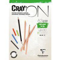 Bloc Cray'ON 160g encollé - Clairefontaine