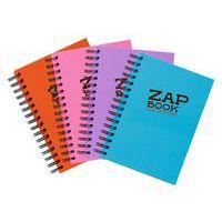 Carnet Zap Book 80g spiralé assortiment 2 - Clairefontaine