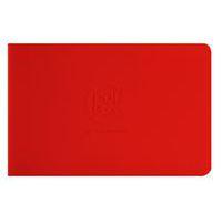 Carnet Crok'Book 17x11 24 feuilles couverture rouge - Clairefontaine