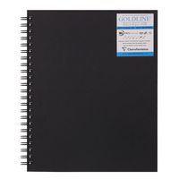 Carnet Spiralé Goldline 250g papier blanc - Clairefontaine