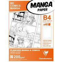 Etui Manga Planches 200g 6 cases - Clairefontaine