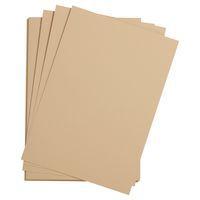 Paquet 24 feuilles Etival Color 160g 50x65  ficelle - Image principale