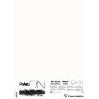 Paquet 20 feuilles PaintON 50x65 250g - Clairefontaine