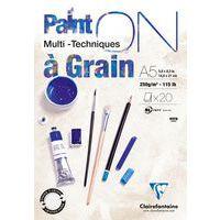 Bloc Paint'On à Grain encollé A5 20 feuilles 250g - Image principale
