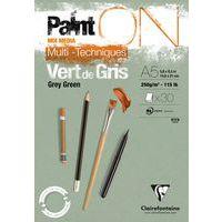 Bloc Paint'On Vert de Gris A5 encollé 30 feuilles 250g - Image principale