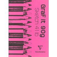 Bloc GraF'iT encollé A3 80 feuilles 90g O thumbnail image 8