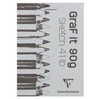Bloc GraF'iT encollé A3 80 feuilles 90g O thumbnail image 6
