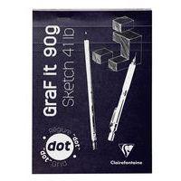 Bloc GraF'iT encollé A5 80 feuilles 90g Dot thumbnail image 2