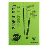Bloc GraF'iT encollé A4 80 feuilles 90g Dot thumbnail image 3