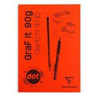 Bloc GraF'iT encollé A4 80 feuilles 90g Dot thumbnail image 5