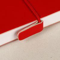 Carnet Paint'ON cousu double PU à élastique 19x19cm 64p 250g blanc - Image 2