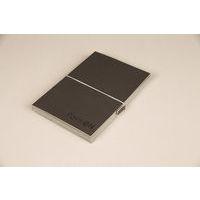 Carnet Paint'ON cousu double PU à élastique A5 64p 250g gris thumbnail image 3