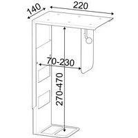 Support de bureau pour UC - Manutan Expert - Image 2