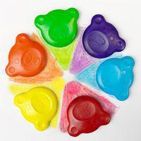 Schoolpack crayons à la cire forme ourson couleurs assorties - Image 4