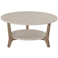 Table basse ronde Ø 80 cm Zélos 2 plateaux - Manutan Expert thumbnail image 3