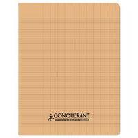 Cahier polypro 90g 96 pages seyes 17x22 cm pastel abricot - Image principale