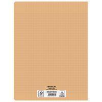 Cahier polypro 90g 96 pages seyes 24x32 cm pastel abricot - Image 2