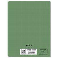 Cahier polypropylène 90g 96 pages seyes 17x22cm recyclé vert - Image 2