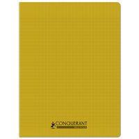 Cahier polypropylène 90g 96pages seyes 24x32cm recyclé jaune - Image principale