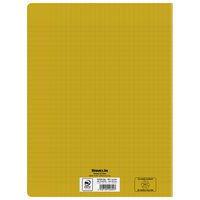 Cahier polypropylène 90g 96pages seyes 24x32cm recyclé jaune - Image 2