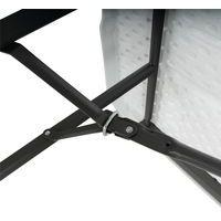 Table pliante LIFETIME 183 x 76 cm blanc pied encastrable thumbnail image 4