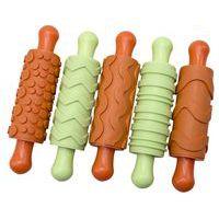 Set 5 rouleaux d'empreintes pour peinture et modelage